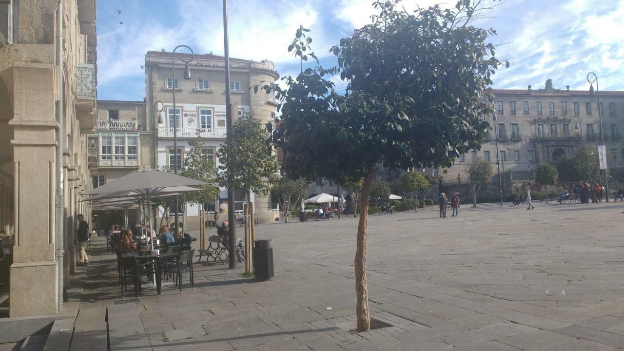 Apartamento Comodo Y Centrico Pontevedra Eksteriør billede